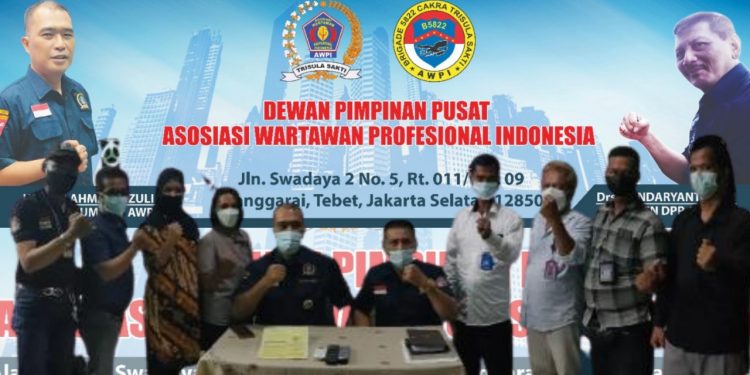 AWPI Lampung Utara Kini Bergabung kembali  Dengan AWPI Versi Ir. Nadiyanto.MM.fg
