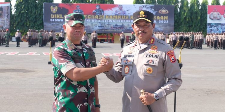 Kapolda Sulsel Buka Pendidikan Dan Pelatihan Integrasi TNI – Polri 2022 di SPN Batua 