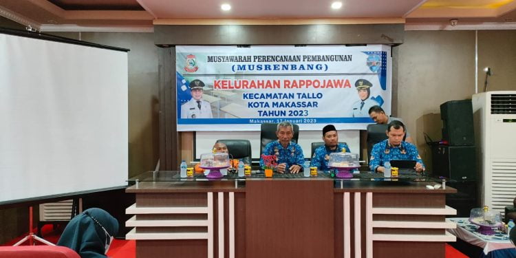 Kelurahan Rappojawa Menggelar Musrenbang Tahun 2024