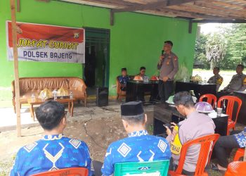 Bentuk Silaturahmi, Kapolsek Bajeng Menggelar Jum’at Curhat