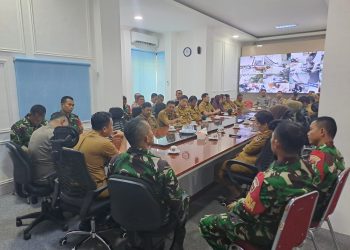 Tingkatkan Sinergitas TNI – Polri dan Pemerintah, Camat Tallo Menggelar Rakor Kamtibmas