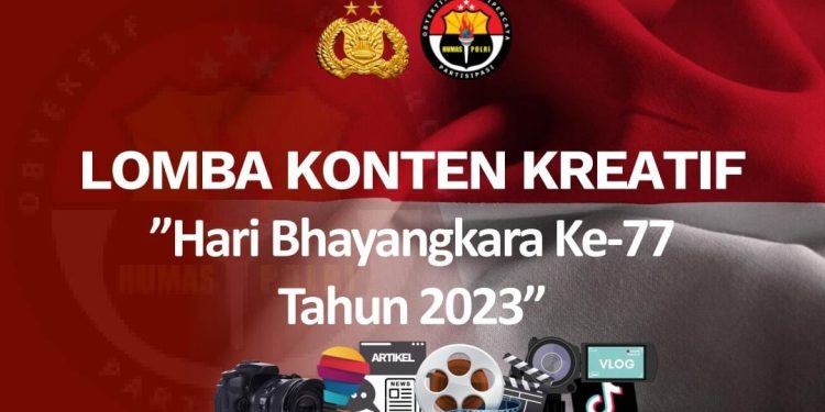 Sambut Hari Bhayangkara Ke – 77, Polda Sulsel Ajak Masyarakat Ikut Lomba Konten Kreatif