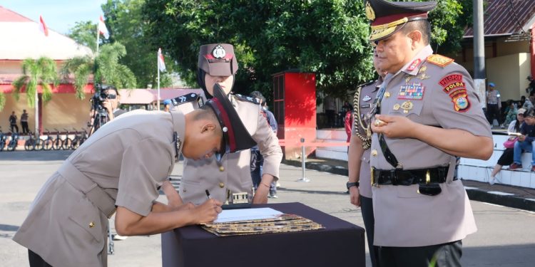 Kapolda Sulsel Lantik 286 Bintara Baru, Berpesan, Jadilah Teladan Bagi Masyarakat