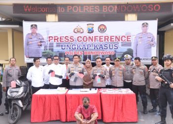 Polres Bondowoso Berhasil Ungkap Curas Satu Tersangka Diamankan