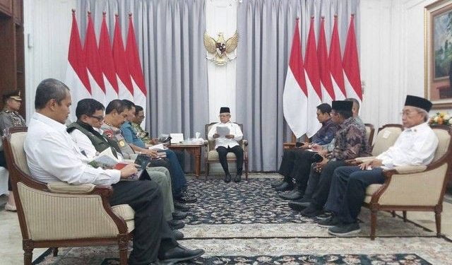 Wakili Kapolri, Komjen Agus Andrianto Hadiri Rapat Terkait Kekeringan dan Kelaparan di Papua Tengah