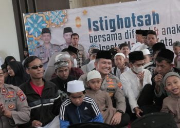 Harmoni Kemanusiaan Polresta Malang Kota Gelar Muharram Berkah Bazar Ceria untuk Anak Yatim Piatu dan Difabel