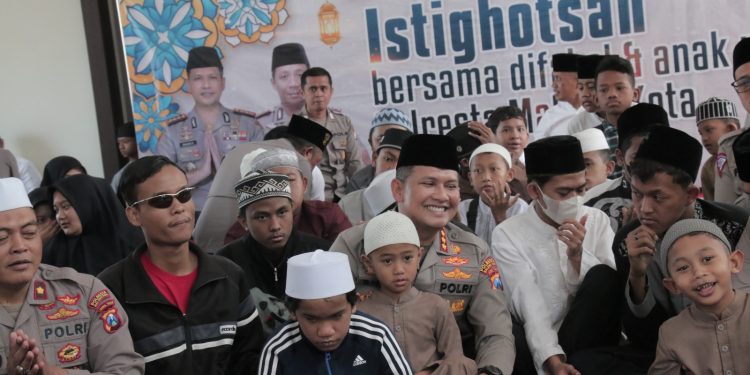 Harmoni Kemanusiaan Polresta Malang Kota Gelar Muharram Berkah Bazar Ceria untuk Anak Yatim Piatu dan Difabel