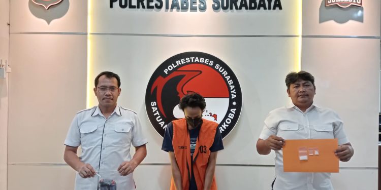 Polrestabes Surabaya Berhasil Amankan Penjual Sabu Paket Hemat di Simokerto