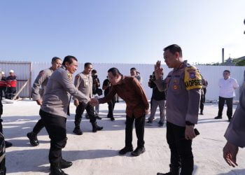 Kapolda Jatim Letakkan Batu Pertama Ground Breaking Bangunan Kantor Polri di Kawasan Industri dan Pelabuhan JIIPE