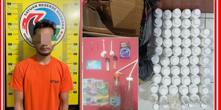 Operasi Tumpas Narkoba Polres Tulungagung Berhasil Amankan Tersangka Pengedar Sabu dan Okerbaya