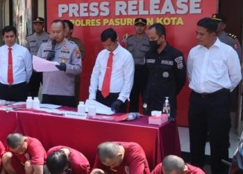 Polres Pasuruan Kota Ungkap Peredaran Narkoba, Empat Tersangka Berhasil Diamankan