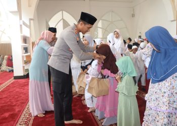 Polri Peduli, Polres Pasuruan Gelar Do’a Bersama Dan Santunan Anak Yatim