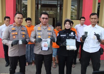 Polres Bangkalan Berhasil Amankan Satu Keluarga Tersangka Komplotan Pengedar Narkoba