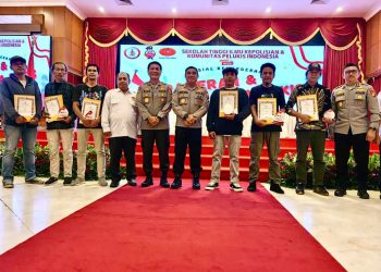 Peringati HUT RI ke 78 Lomba lukis bertema Polri dan Masyarakat diselenggarakan STIK Lemdiklat Polri