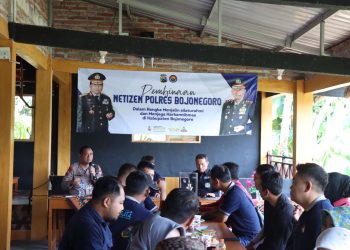 Sinegitas Polres Bojonegoro Bersama Netizen Cegah Hoaks Pada Pemilu 2024
