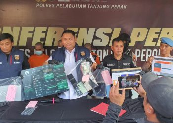 Polres Pelabuhan Tanjungperak Berhasil Amankan Sindikat Pembobol Rekening Bank