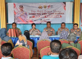 Polres Pasuruan Gelar Bakti Sosial Polri Peduli Budaya Literasi