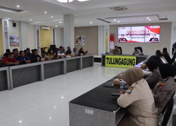 Polres Tulungagung Gandeng Media Tangkal Hoax Hadapi Pemilu 2024