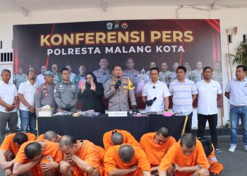 Polresta Malang Kota Ungkap Peredaran Narkoba Berhasil Amankan 26 Tersangka