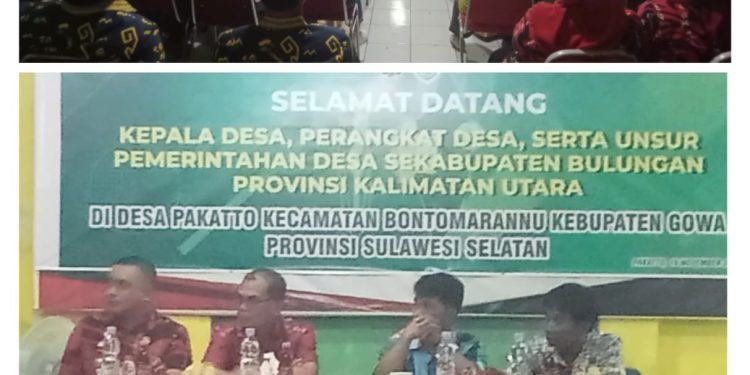 Kades Sekabupaten Bulungan Provinsi Kalimantan Utara Studi Banding Ke Kab Gowa