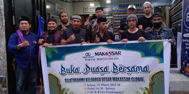 Radar NKRI Dan Makassar Global Gelar Berbagi Takjil dan Buka Puasa Bersama Media