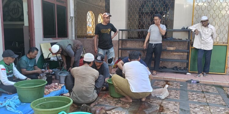 DPC Rabithah Alawiyah Makassar Kolaborasi dengan Masjid Assaid Gelar Kurban Idul Adha 2026