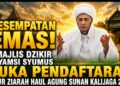 Kesempatan Emas! Majlis Dzikir Syamsi Syumus Buka Pendaftaran Tour Ziarah Haul Agung Sunan Kalijaga 2026