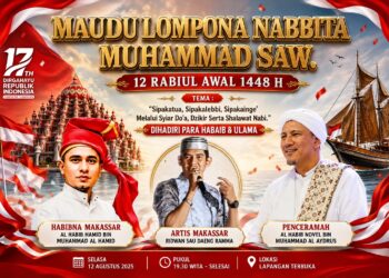 Majelis Shiratal Mustaqim Habibna Makassar Undang Ummat Islam Hadiri Maulid Nabi 12 Rabiul Awal