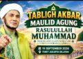Jangan Lewatkan! 19 September 2026, Majelis Dzikir Syamsi Syumus Hadirkan Tabligh Akbar Maulid Agung Nabi Muhammad SAW di Tebet Jakarta